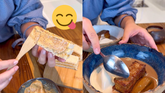 Essa é a sobremesa chique que faço para impressionar as visitas, mas fica pronta em 5 minutos na air fryer e leva um ingrediente que você com certeza tem em casa