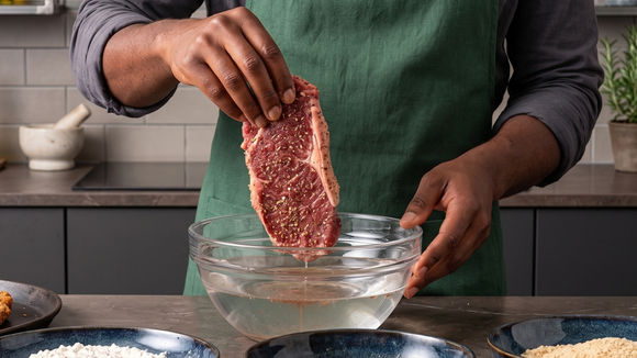 É por isso que as donas de casa mergulham a carne na água antes de fritar: TudoGostoso explica o truque