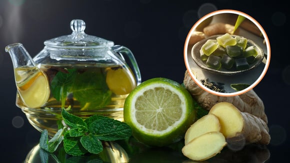 Viciei nessas gomas antioxidantes de chá verde, limão e gengibre: renova a energia de um jeitinho natural e gostoso
