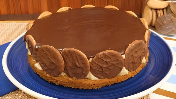 A torta holandesa é uma opção sofisticada para impressionar no almoço de Dia dos Pais (Créditos: TudoGostoso)