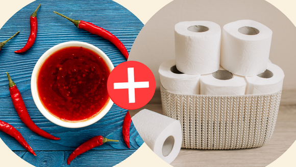 Coloque molho de pimenta no papel higiênico e tenha uma descoberta surpreendente na cozinha