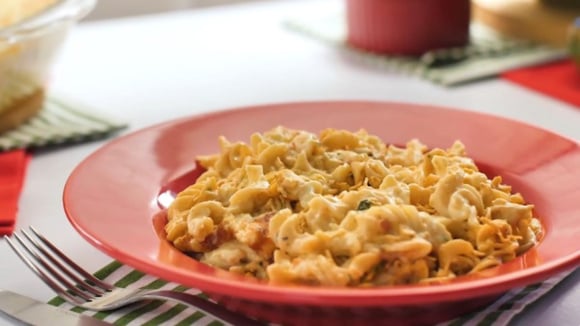 O macarrão de forno cremoso do TudoGostoso que eu faço sempre e fica perfeito porque tem um truque simples no preparo