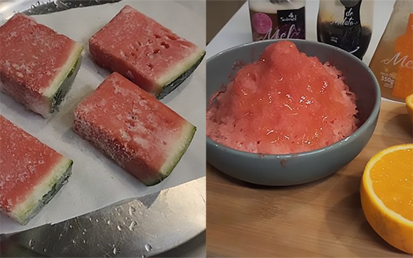 Refrescante e deliciosa: só como melancia desse jeito depois que minha cunhada me ensinou a fazer assim nos dias quentes