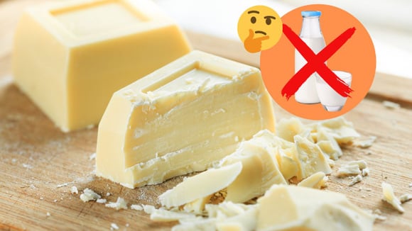Chocolate branco SEM LACTOSE feito em casa vai salvar a Páscoa dos intolerantes e dos veganos