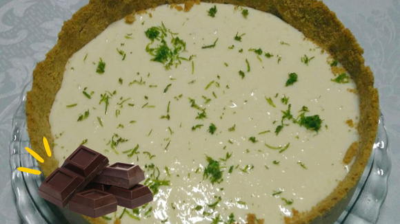 Torta de limão com chocolate com massa fácil de fazer: receita simples que todo mundo vai querer no fim de semana