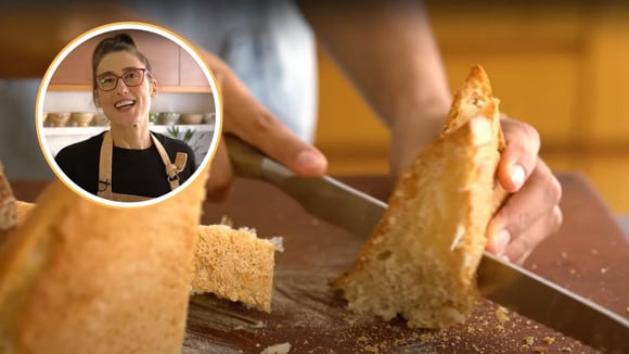 Como fazer um pão simples perfeito: chef Paola Carosella ensina 7 truques e passa a receita completa