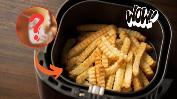 O ingrediente secreto para obter batatas fritas crocantes e deliciosas na airfryer