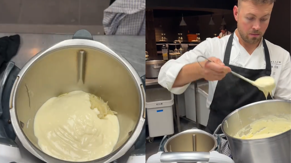 A melhor maneira de acertar no molho bechamel não é adicionar noz-moscada, mas sim transformá-lo em um molho soubise com um pouco de cebola