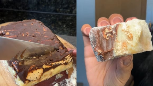 Descobri a receita de uma palha italiana incrível: crocante e com dois sabores, meus filhos pediram para fazer de novo