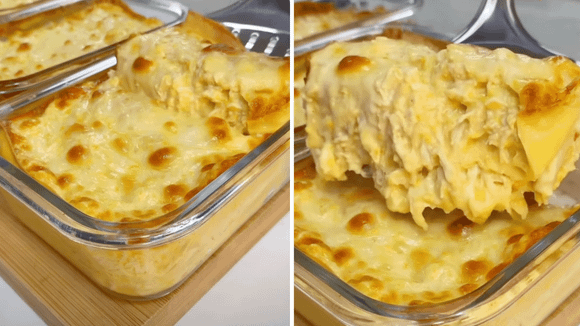 Essa lasanha dá para comer todo dia mesmo fazendo dieta de emagrecimento: massa sem glúten e recheio proteico!