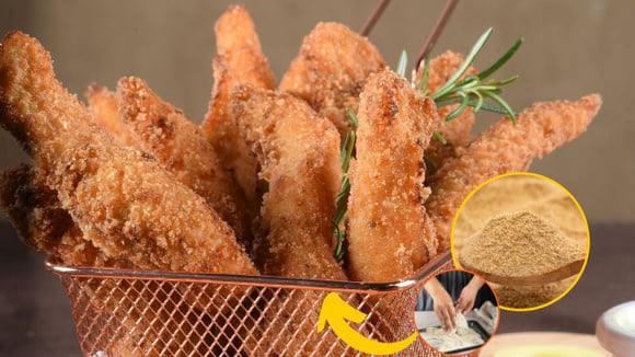 Como temperar farinha para peixe frito, o segredo está na mistura de temperos