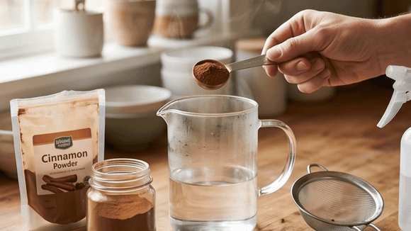 Ingredientes simples da despensa costumam render soluções eficientes para o jardim. (Foto: Gerada por IA)