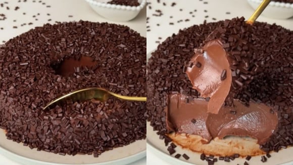 Brigadeirão sem forno, sem fogo: a receita mais deliciosa e cremosa do mundo só no TudoGostoso!