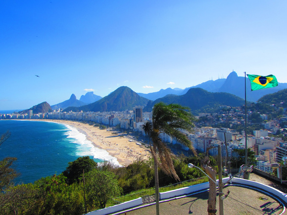 O Forte Duque de Caxias tem uma vista panorâmica do sul da cidade (Créditos: Paula Araripe/TudoGostoso)