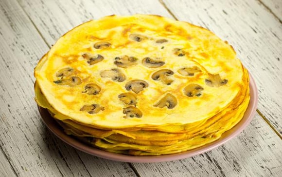 Ovos, tapioca e shimeji são a base dessa receita prática e incrível (Créditos: TudoGostoso)