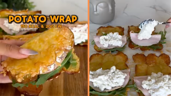 Vale a pena fazer o wrap sem pão que viralizou no Tiktok para um lanche noturno em vez de janta?