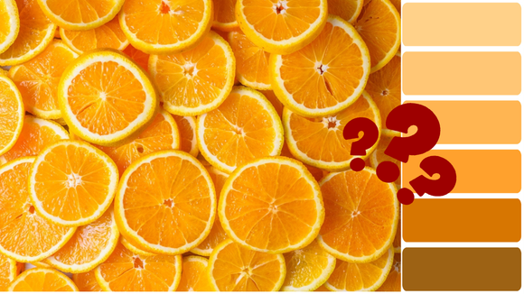 Qual laranja veio primeiro, a cor ou a fruta?