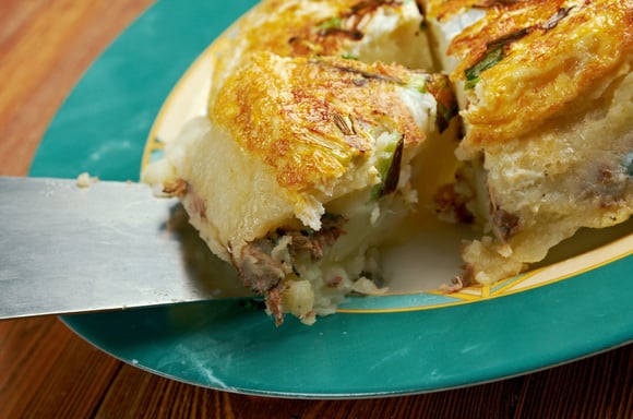  Omelete de sardinha.(créditos: Shutterstock)