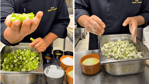 Já comeu pipoca de quiabo? Receita fácil e sem fritura pode ser servida como acompanhamento ou petisco