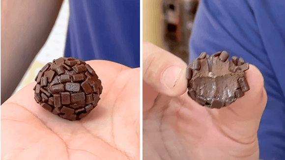 Já pensou em fazer brigadeiro sem precisar de leite condensado, nem panela? Parece sonho, mas é o que ensina essa receita de 3 ingredientes