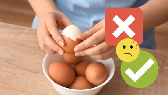 Ovo cozido de um dia para o outro: é seguro comer ou você vai passar mal? Especialista responde!