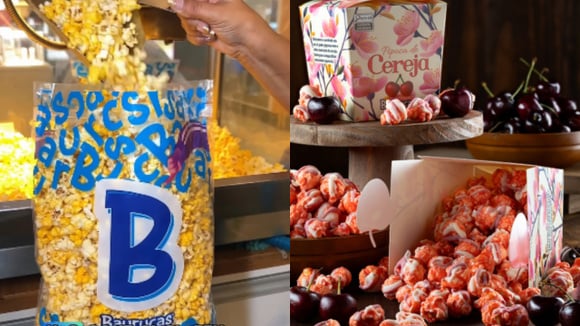 A marca possui diversas opções de sabores lançamentos sazonais (Créditos: Reprodução / Instagram @baurucasbrasil)