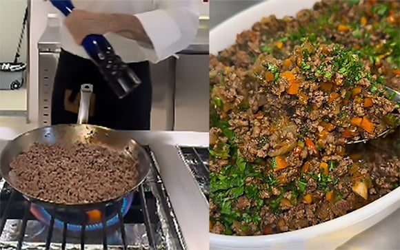 Minha carne moída ficou muito mais gostosa e suculenta depois que eu comecei a seguir as dicas desse chef