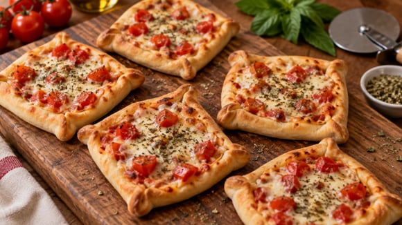 Receita de pizza com massa de pastel feita na airfryer: receita que aprendi no TudoGostoso tem borda recheada e fica pronta em 10 minutos