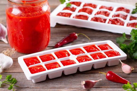Esse é o truque definitivo para armazenar o molho de tomate e não estragar na geladeira