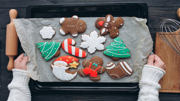 Receita fácil e rápida de bolachas de Natal: todo ano faço esses biscoitos decorados com a minha avó