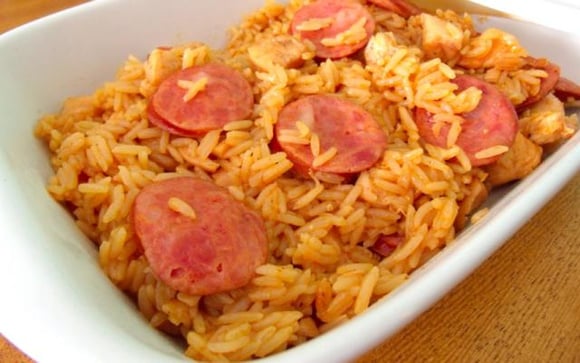 Arroz rápido na panela de pressão (Créditos: Nozomi/TudoGostoso)