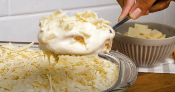 Pavê de leite ninho com raspas de chocolate branco uma receita simples para quem não sabe cozinhar
