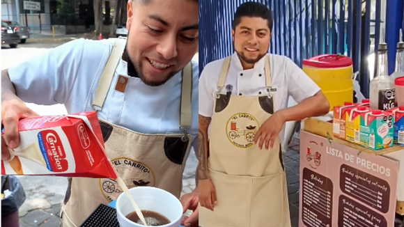 Há 16 anos ele investiu em um carrinho de comida para vender pão e café na rua, hoje tem a Nestlé como patrocinadora e virou garoto-propaganda
