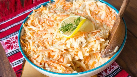  A salada de Natal vai trazer mais cor para esse evento especial. (Créditos: TudoGostoso)