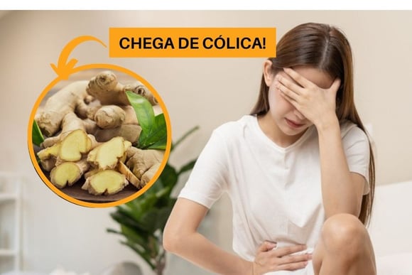 Tá sofrendo com cólica? Então comece a usar o gengibre como analgésico!