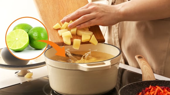 Truque do limão na água da batata é uma dica muito simples que muda o prato