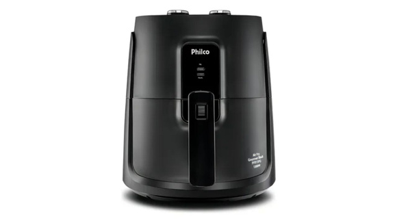 A Air Fryer Philco conta com capacidade de 4,4 litros e está com 24% de desconto (Créditos: Philco/Mercado Livre)
