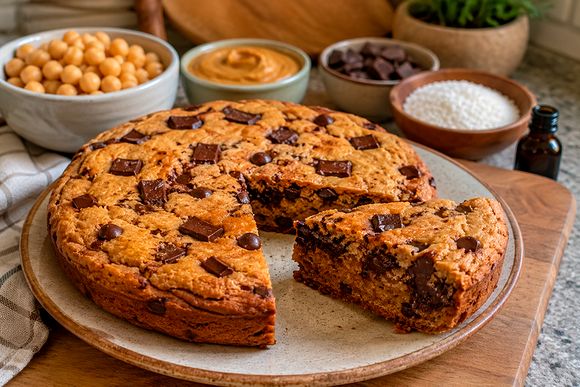 Torta cookie sem glúten: receita simples, rápida e deliciosa para o final de semana