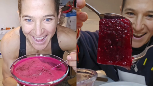 Receita viral de atleta, rica em colágeno e fácil de fazer: passo a passo da gelatina de chia de Paula Pareto