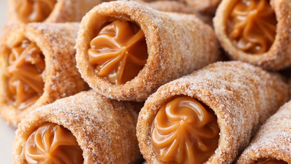 Viagem de volta para a infância: canudinhos de doce de leite muito recheados e crocantes, ninguém resiste!
