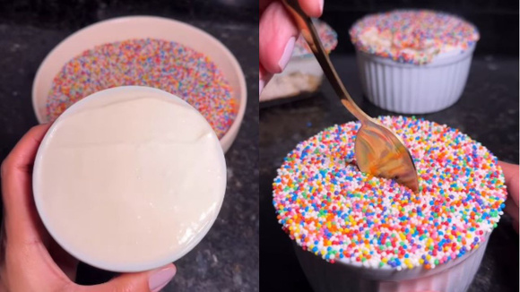 É claro que o TudoGostoso não ficaria de fora dessa trend: o famoso bolo de bolinhas que está fazendo sucesso nas redes sociais