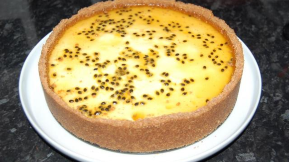 Torta mousse de maracujá. (créditos: TudoGostoso)