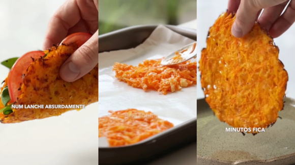 Depois do bolo de cenoura, chegou a vez do wrap com o ingrediente: sem farinha, sem glúten e low carb, receita simples é perfeita para um lanche saudável