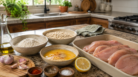 Nem farinha de rosca, nem a panko: o melhor jeito de empanar o frango é esse mais saudável e proteico