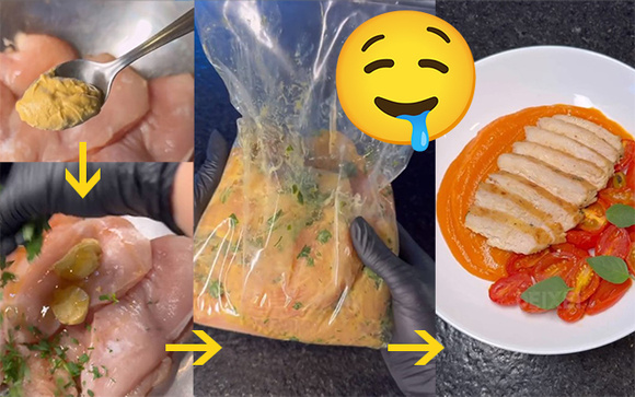 Cozinheira profissional ensina a fazer peito de frango pra não ficar sem graça