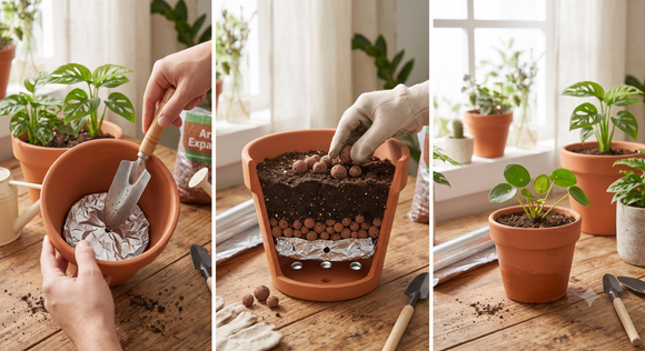 Para que serve colocar papel-alumínio no fundo do vaso de plantas? Esse é o jeito certo de usar essa técnica pouco conhecida