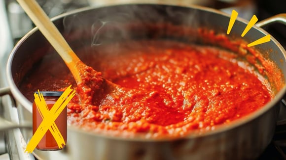 Você nunca mais vai comprar molho de tomate depois que aprender essa receita