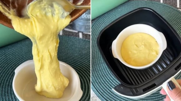 A massa do pão não deve ficar nem muito seca, nem muito líquida (Créditos: Reprodução/@patytorresrj/Instagram)