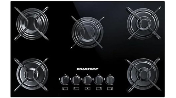 A Brastemp é uma marca que conta com modelos indicados para quem quer um cooktop premium. (Créditos: Brastemp/Amazon)
 