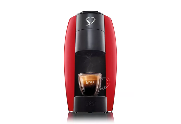 A cafeteira LOV da TRES garante café saboroso e cremoso em poucos segundos (Divulgação: Mercado Livre).